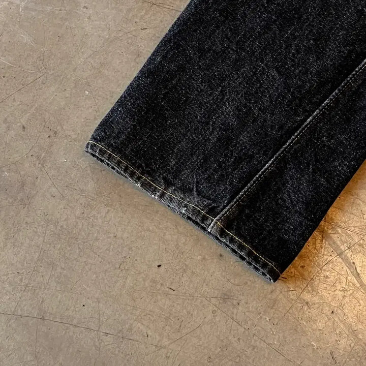 [BUNJANG] Real McCoy Joe McCoy Black Denim Pants 807 / 리얼맥코이 조맥코이 블랙 데님 팬츠 807