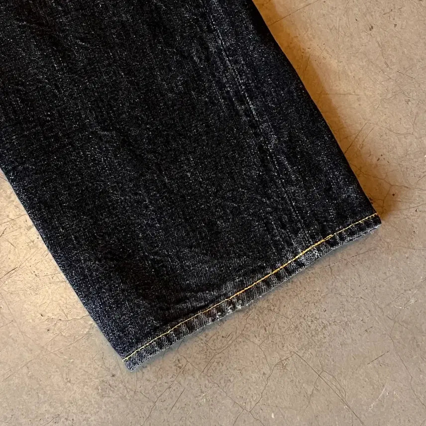 [BUNJANG] Real McCoy Joe McCoy Black Denim Pants 807 / 리얼맥코이 조맥코이 블랙 데님 팬츠 807
