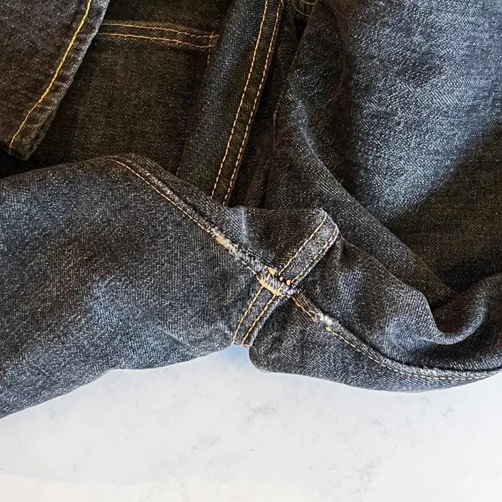 [BUNJANG] Real McCoy Joe McCoy Black Denim Pants 807 / 리얼맥코이 조맥코이 블랙 데님 팬츠 807