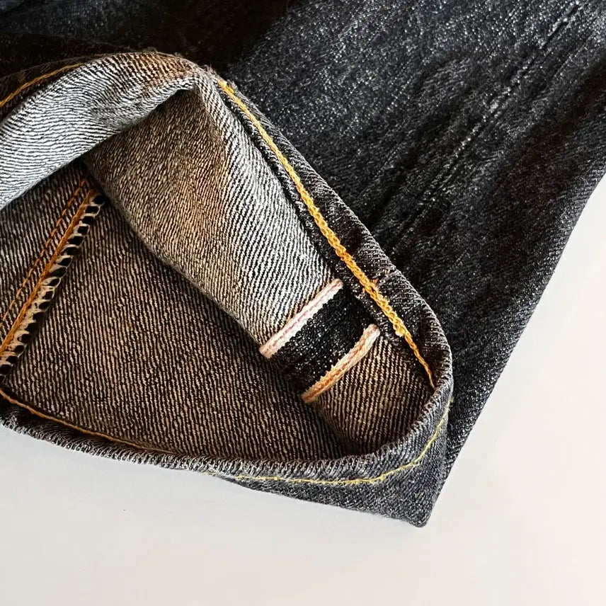 [BUNJANG] Real McCoy Joe McCoy Black Denim Pants 807 / 리얼맥코이 조맥코이 블랙 데님 팬츠 807