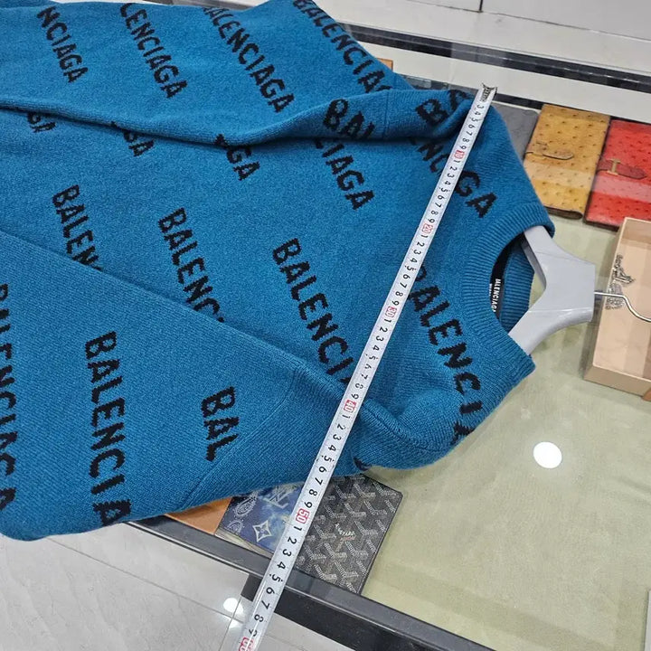 [BUNJANG] Balenciaga Full Logo Knit Sweater / 발렌시아가 니트