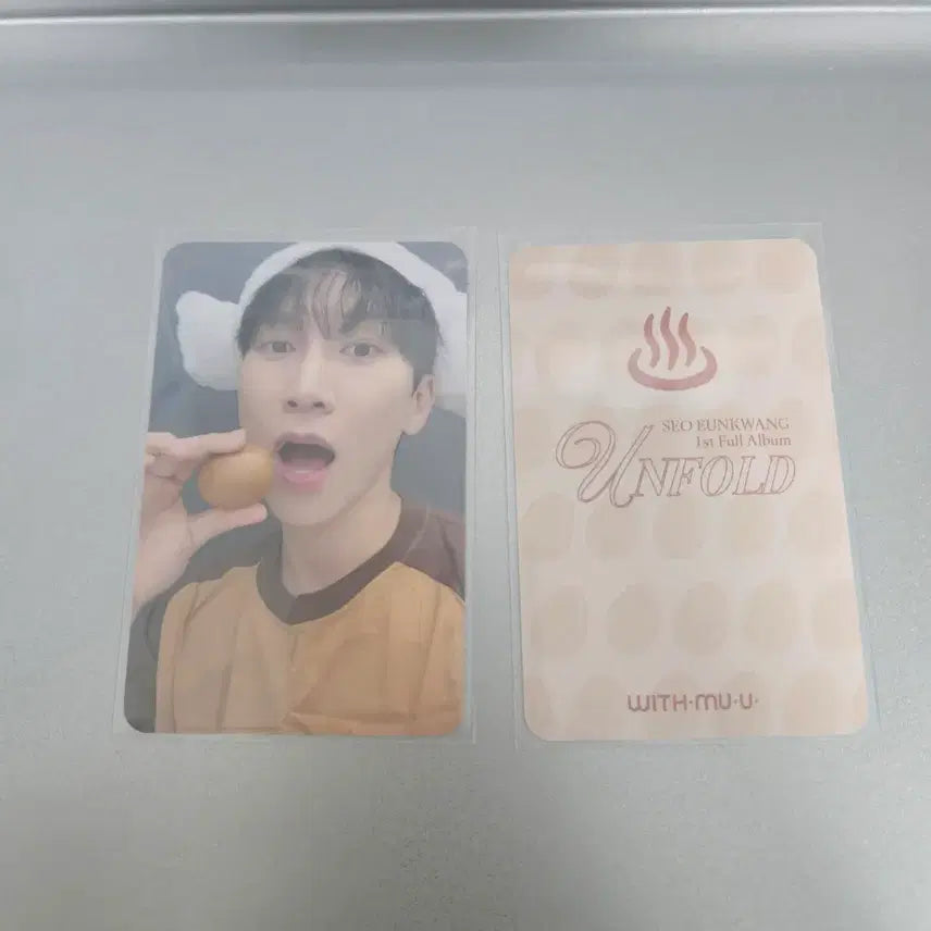[BUNJANG] Seo Eunkwang Lucky Draw POB Photocard / 서은광 럭드 럭키드로우 포카 unfold 언폴드 미공포