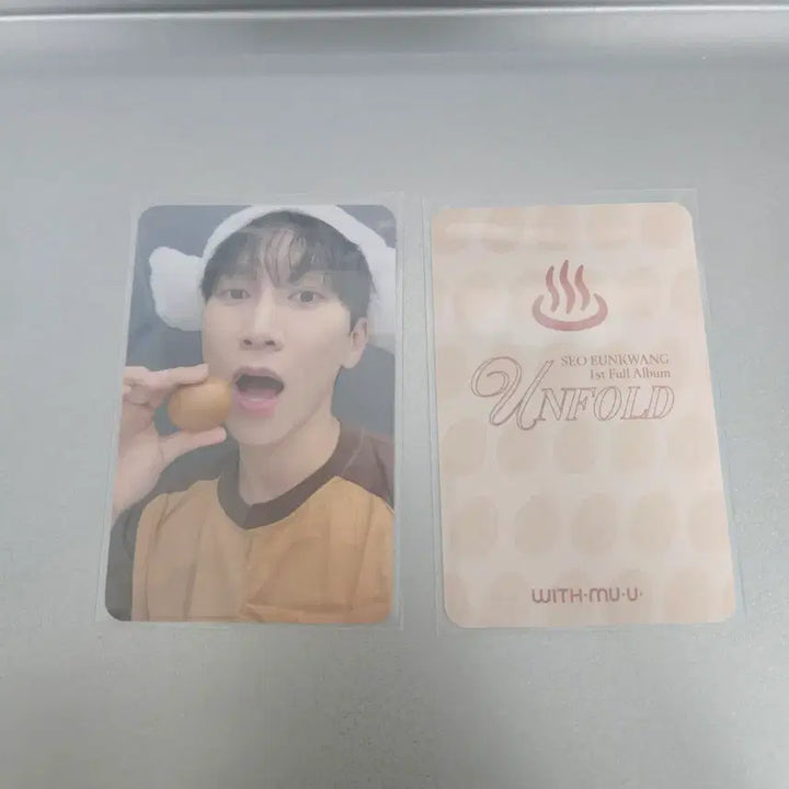[BUNJANG] Seo Eunkwang Lucky Draw POB Photocard / 서은광 럭드 럭키드로우 포카 unfold 언폴드 미공포