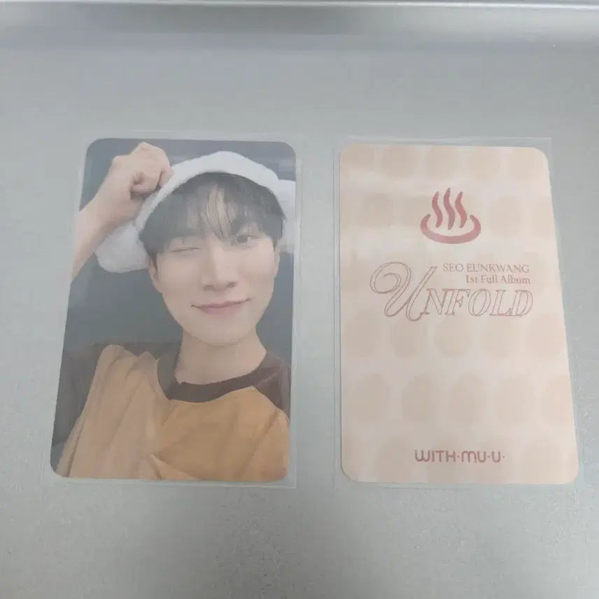[BUNJANG] Seo Eunkwang Lucky Draw POB Photocard / 서은광 럭드 럭키드로우 포카 unfold 언폴드 미공포