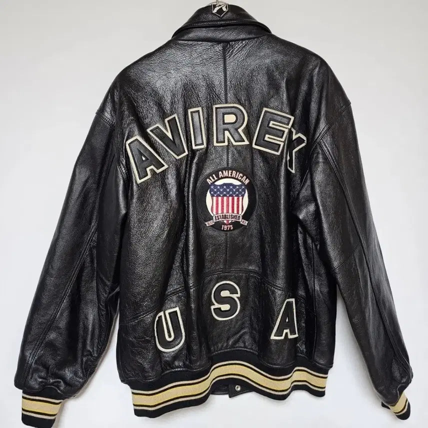 [BUNJANG] Avirex USA Leather Jacket / 아비렉스USA가죽자켓