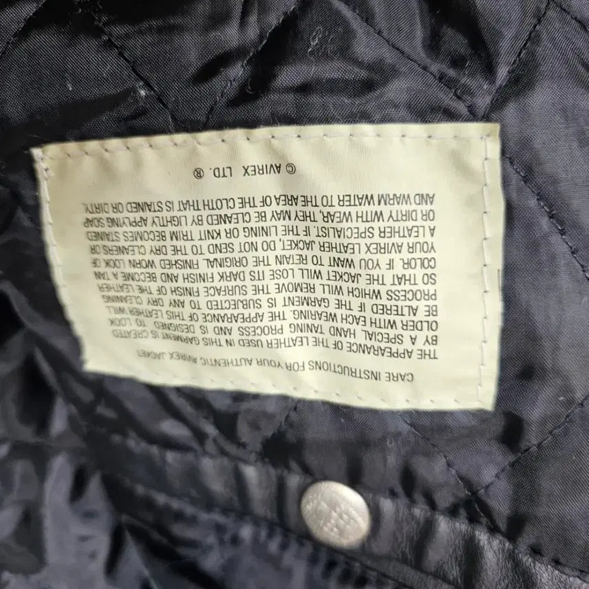 [BUNJANG] Avirex USA Leather Jacket / 아비렉스USA가죽자켓