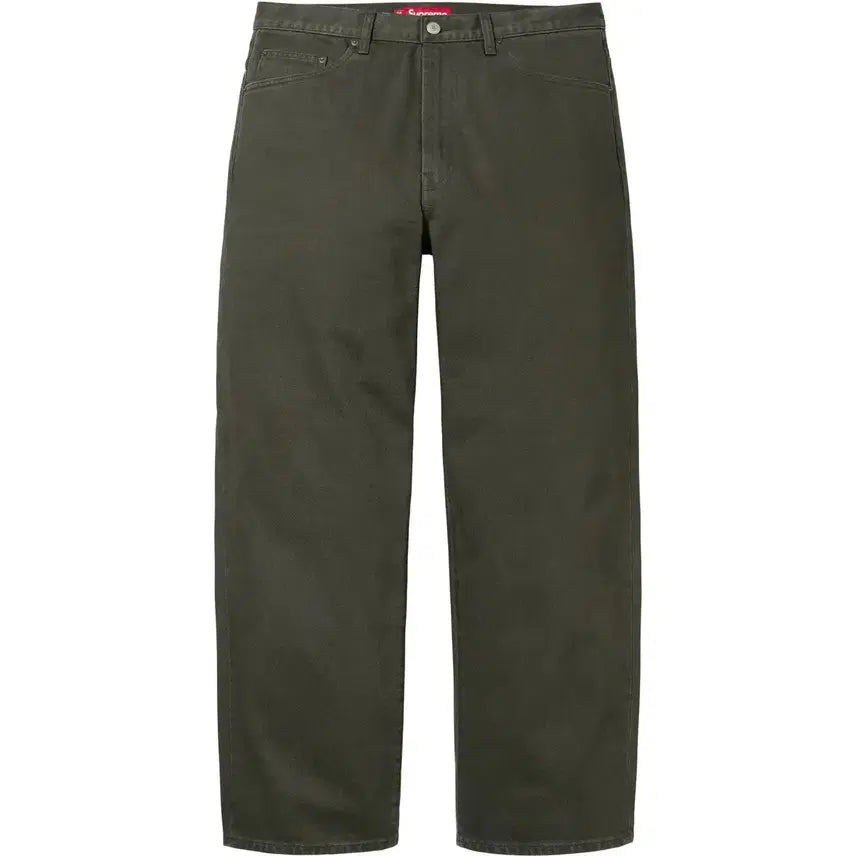 [BUNJANG] Supreme Baggy Jeans Olive - 24FW / [34] 슈프림 배기 진 올리브 - 24FW