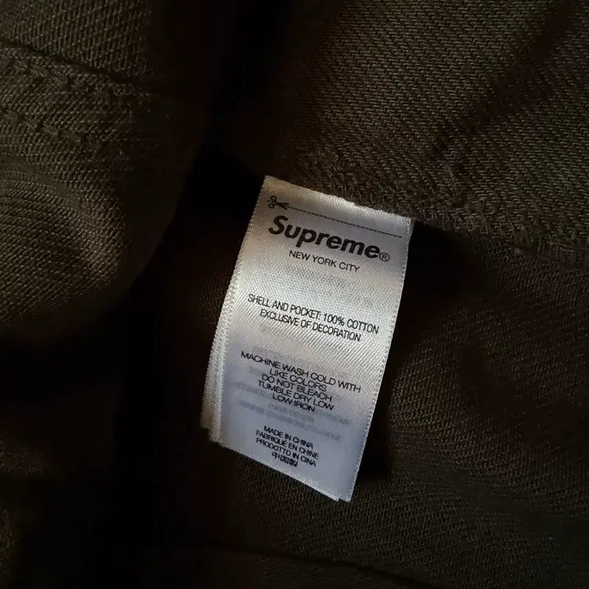 [BUNJANG] Supreme Baggy Jeans Olive - 24FW / [34] 슈프림 배기 진 올리브 - 24FW