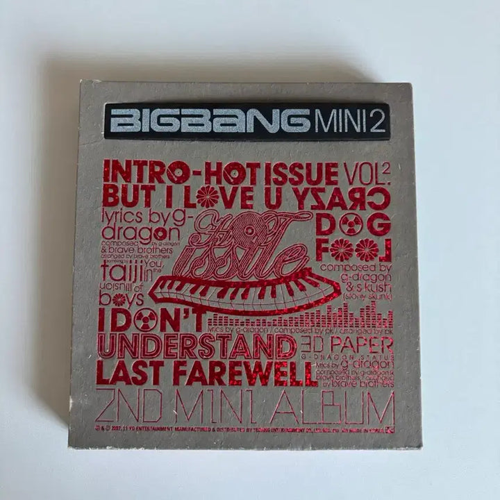 [BUNJANG] Bigbang Hot Issue Mini Album / 빅뱅 미니2집 핫이슈 앨범 팔아요