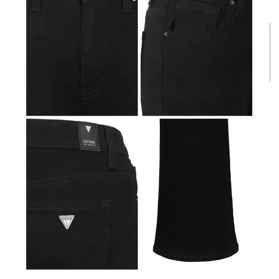 [SOLD OUT] 택째새옷)품절된 게스 플레어부츠컷 블랙데님 25, 26