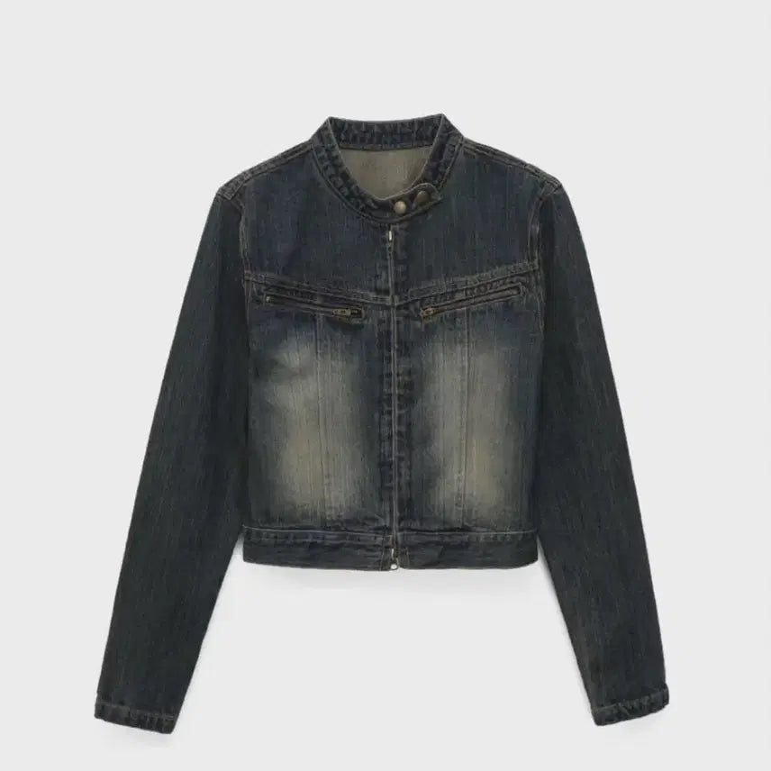 [BUNJANG] Blackup Dimuer Denim Jacket S / 블랙업 디뮤어 데님 자켓 S