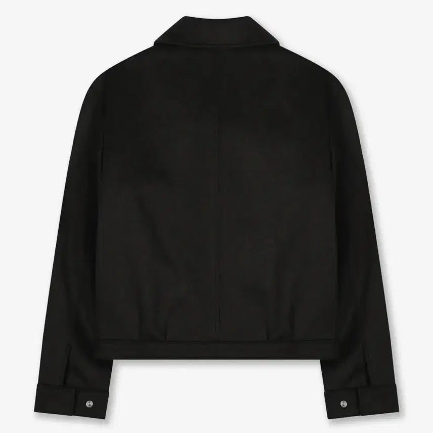 [SOLD OUT] 비슬로우 블랙 울 블루종 자켓 s