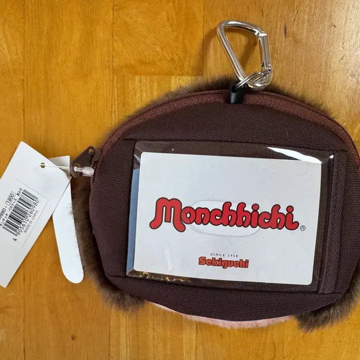 [BUNJANG] Monchhichi Face Wallet Keyring &amp; Gacha Pin / (새상품) 도쿄 구매 몬치치 얼굴 지갑 키링