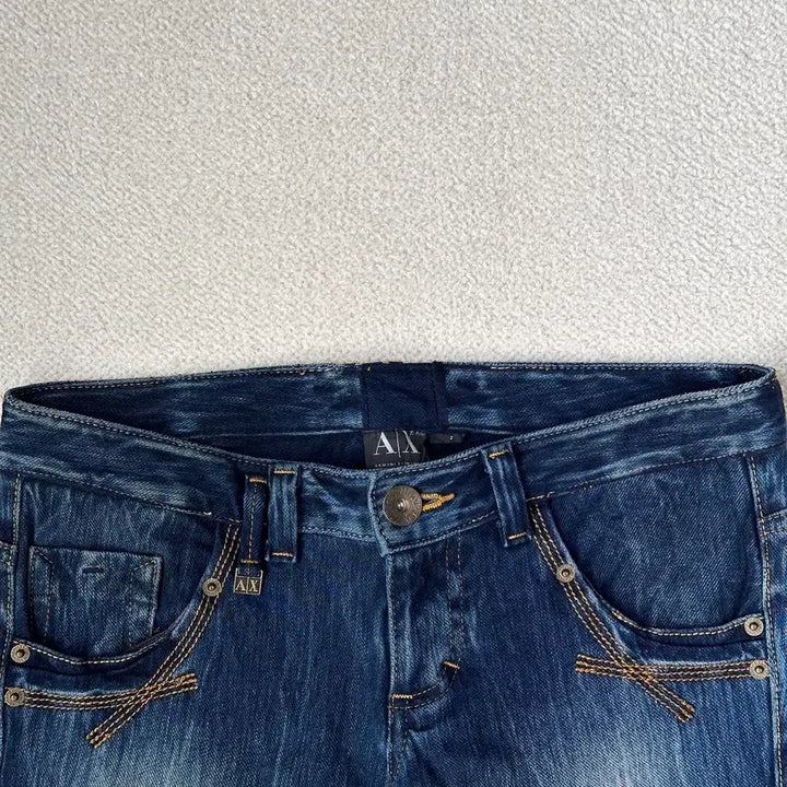 [BUNJANG] Armani Exchange Low-Rise Denim Pants / 아르마니 익스체인지 로우라이즈 데님팬츠