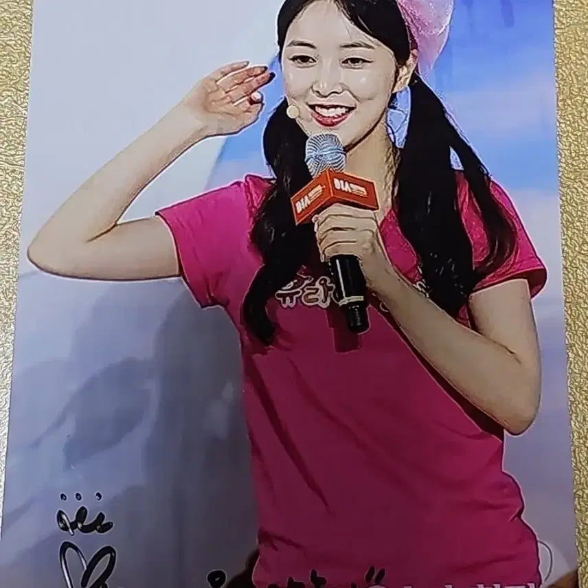 [BUNJANG] Yuraya Nolja Choi Daeun Autographed Photo / 최다은 친필 사진 싸인
