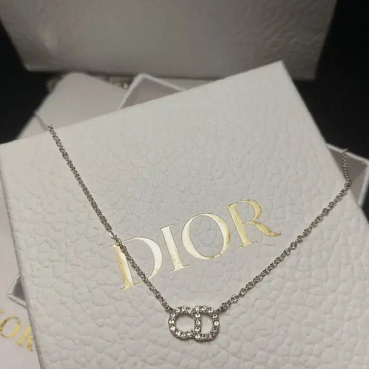 [BUNJANG] Dior Petit CD Necklace Silver / Dior 실버 Petit CD 목걸이