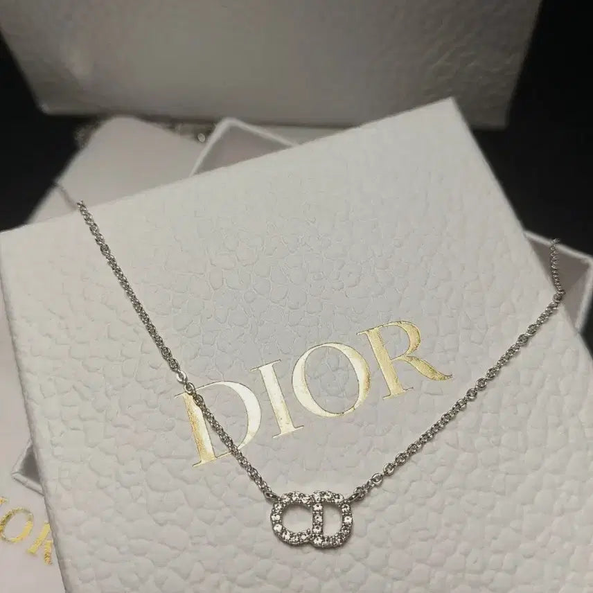 [BUNJANG] Dior Petit CD Necklace Silver / Dior 실버 Petit CD 목걸이