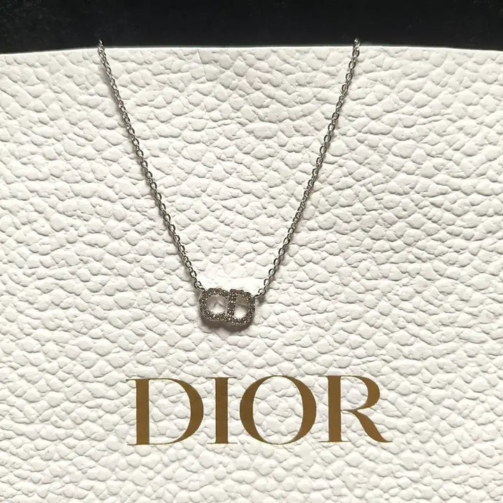 [BUNJANG] Dior Petit CD Necklace Silver / Dior 실버 Petit CD 목걸이