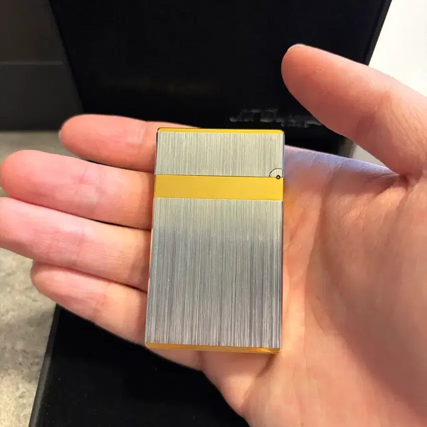 [BUNJANG] Dupont Ligne 2 Brushed Combination Lighter / 듀퐁라이터 라인2 브러쉬드 콤비 새상품