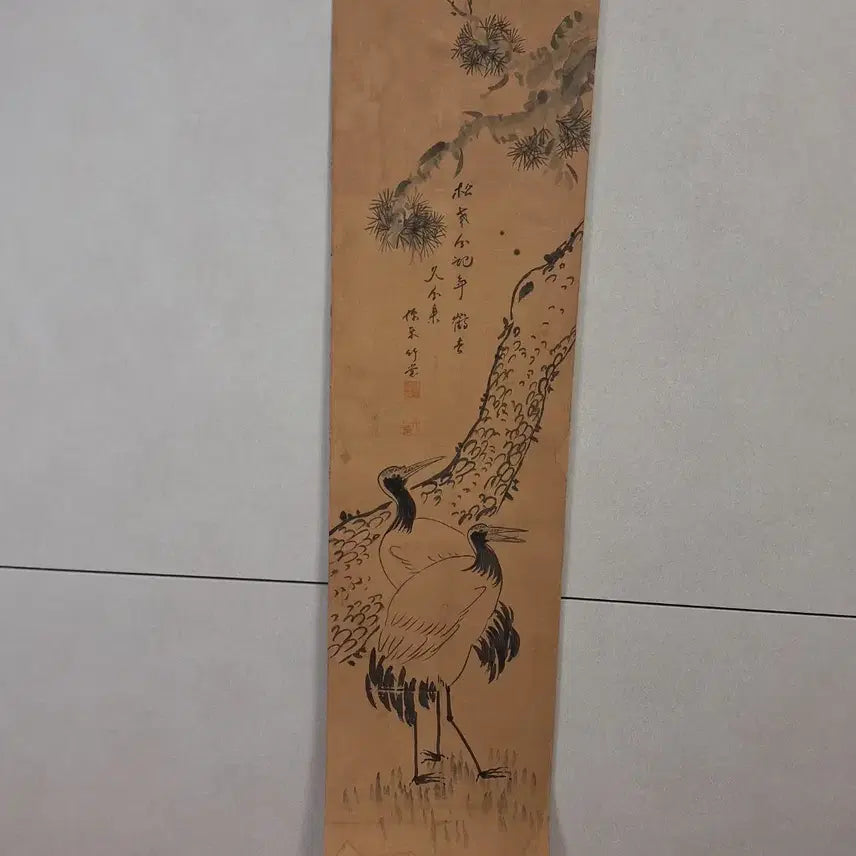 [BUNJANG] Antique Korean Folding Screen Painting / 고화 병풍