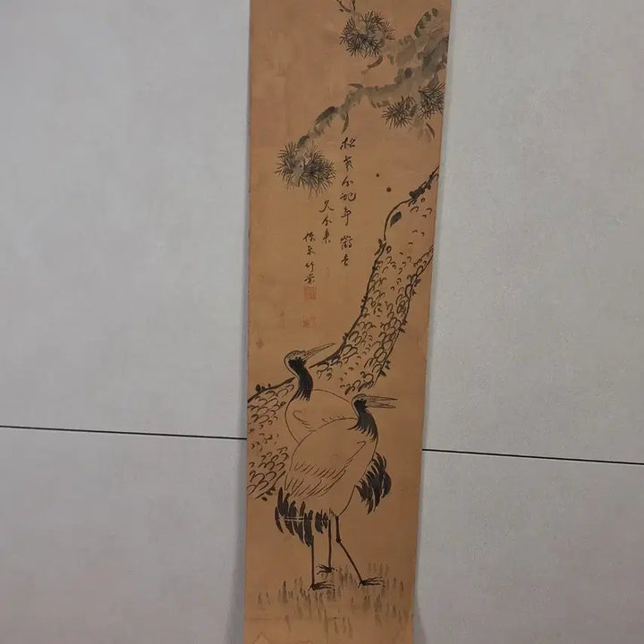 [BUNJANG] Antique Korean Folding Screen Painting / 고화 병풍