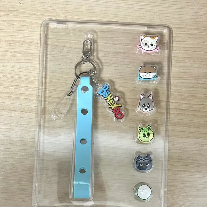 [BUNJANG] ENHYPEN Official Lightstick Strap + Photocard / 쁘넥도 응원봉 스트랩+포카