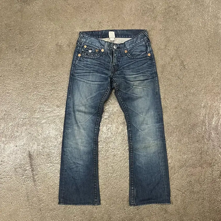 [BUNJANG] True Religion Rainbow Billy Bootcut Jeans / 트루릴리젼 레인보우 빌리 부츠컷 (32)
