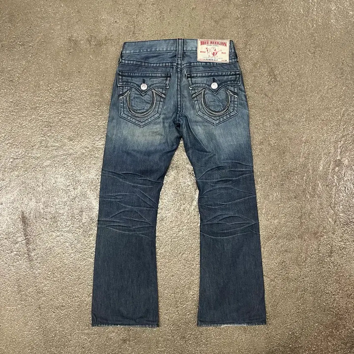 [BUNJANG] True Religion Rainbow Billy Bootcut Jeans / 트루릴리젼 레인보우 빌리 부츠컷 (32)