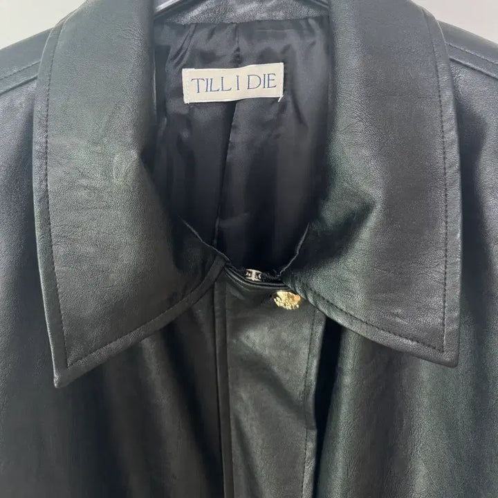 [BUNJANG] Til I Die Faux Leather Pocket Jacket / 새상품) 틸아이다이 Faux leather pocket jacket