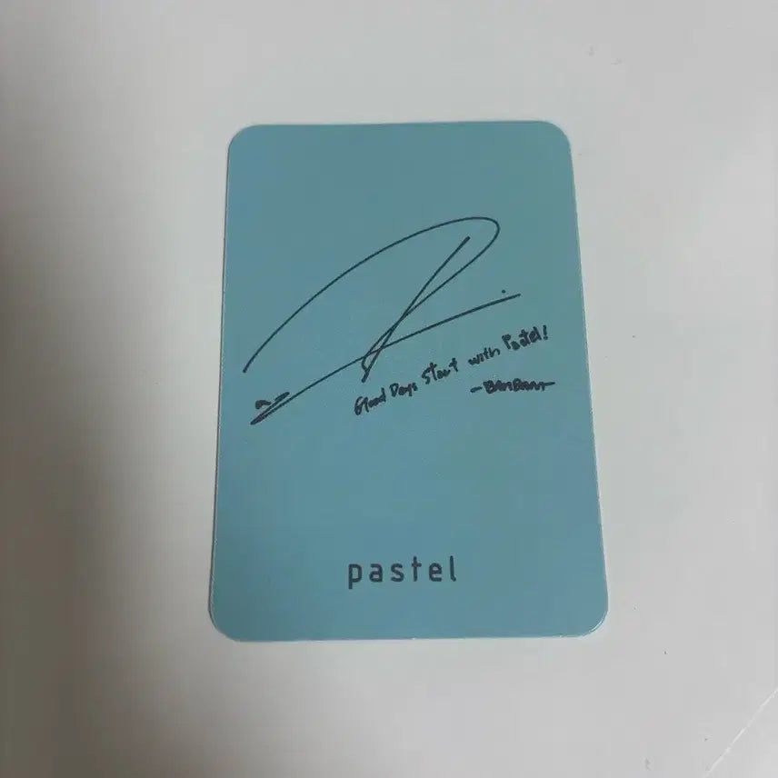[BUNJANG] GOT7 BamBam Pastel Photocard / GOT7 뱀뱀 Pastel 포토카드
