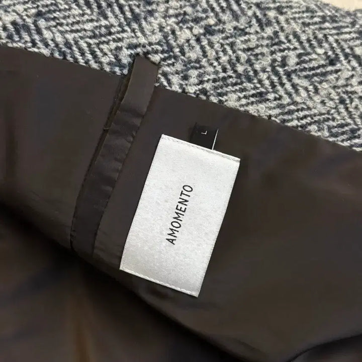 [BUNJANG] AMOMENTO Herringbone Coat / L 아모멘토 헤링본 코트