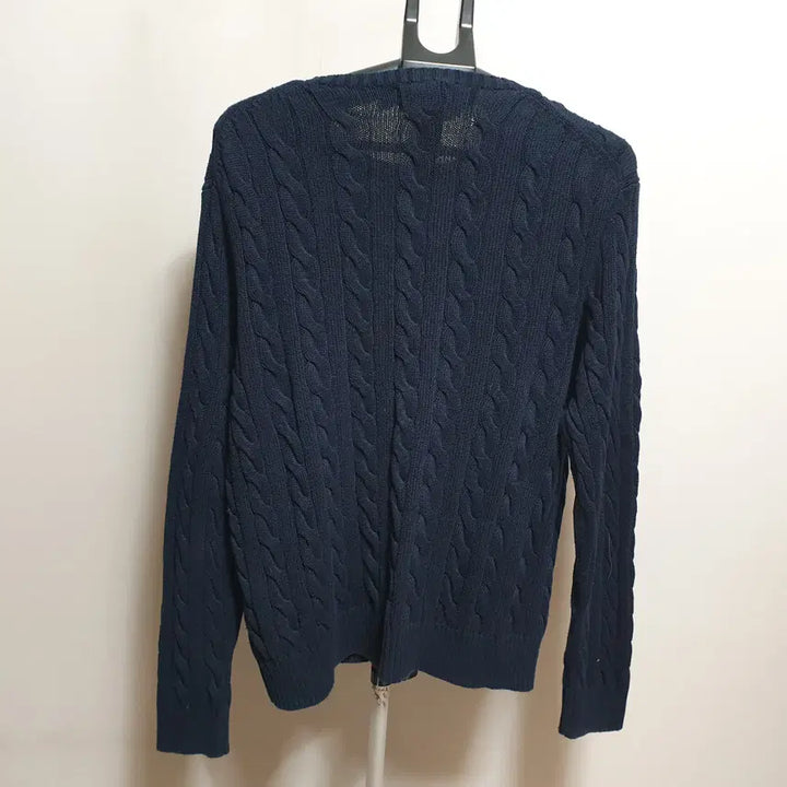 [BUNJANG] Polo Round Neck Knit T-Shirt / 폴로 라운드넥니트티셔츠/105-110