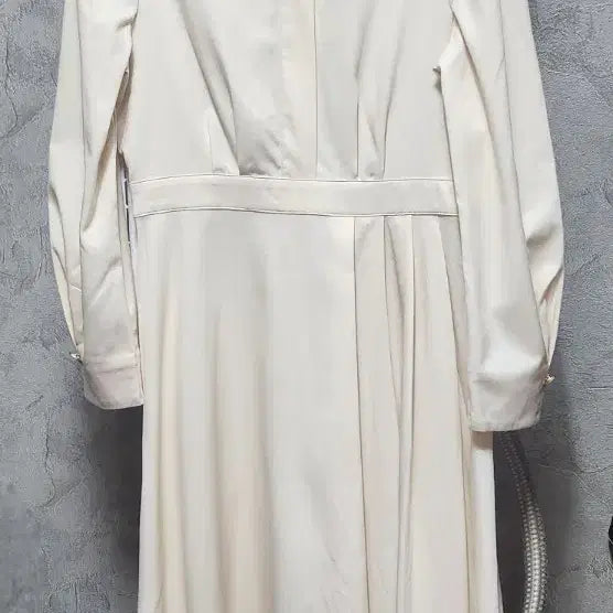 [BUNJANG] MIXSO Ivory Long Dress / MIXSO 아이보리 롱 원피스