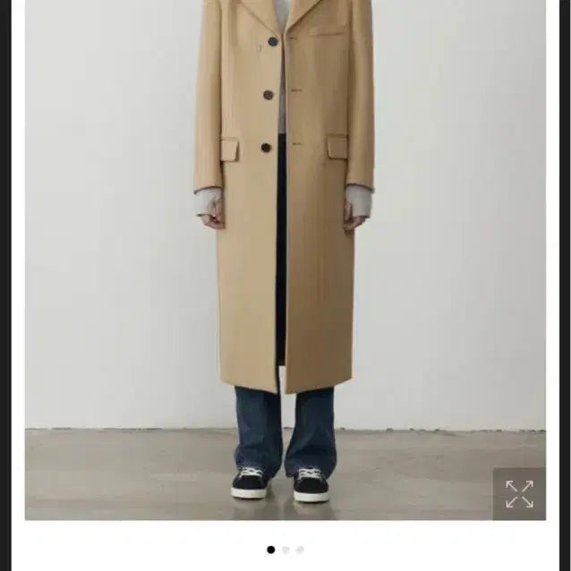 [SOLD OUT] 던스트 캐시미어 코트 베이비 카멜 M