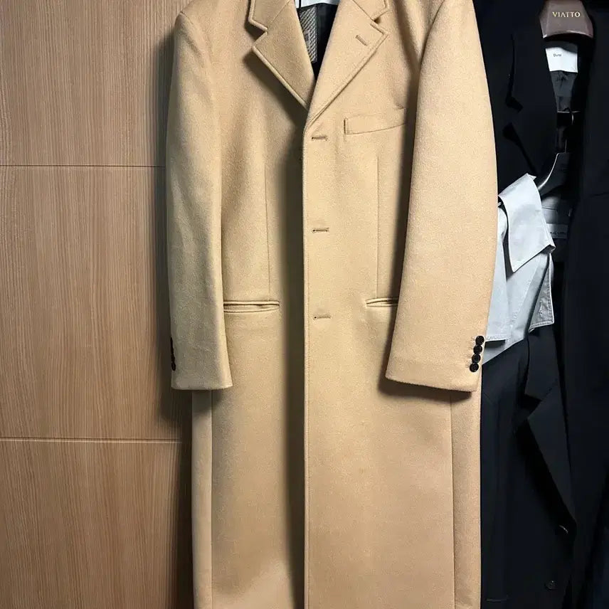[SOLD OUT] 던스트 캐시미어 코트 베이비 카멜 M