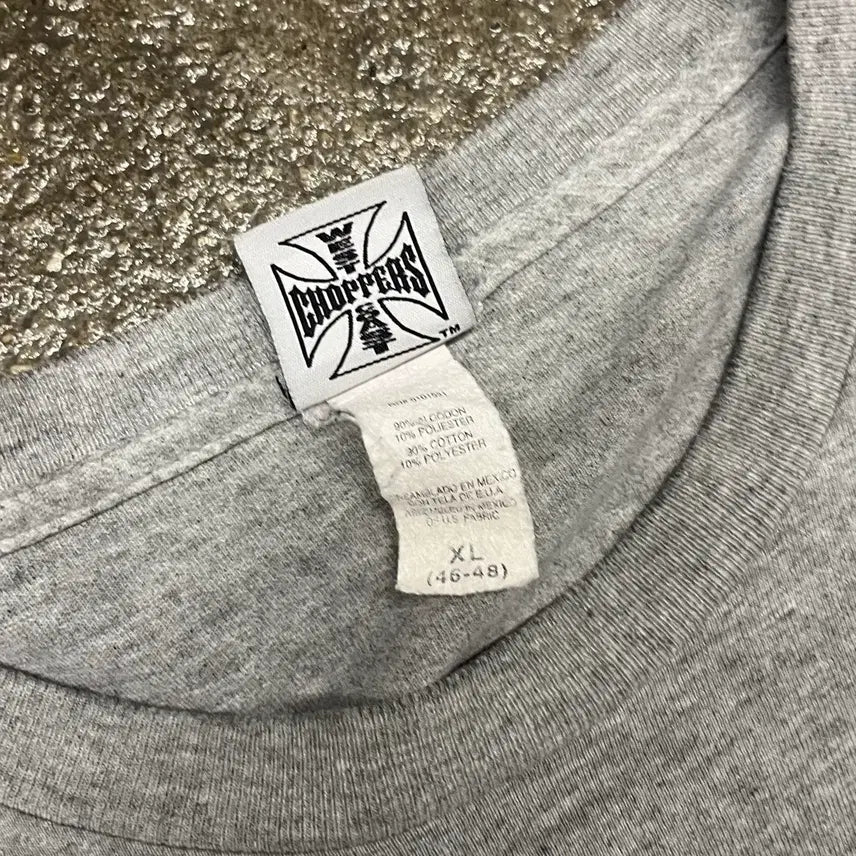 [BUNJANG] West Coast Choppers Flame Long Sleeve Shirt / 웨스트코스트차퍼스 플레임 롱슬리브 (105-110)