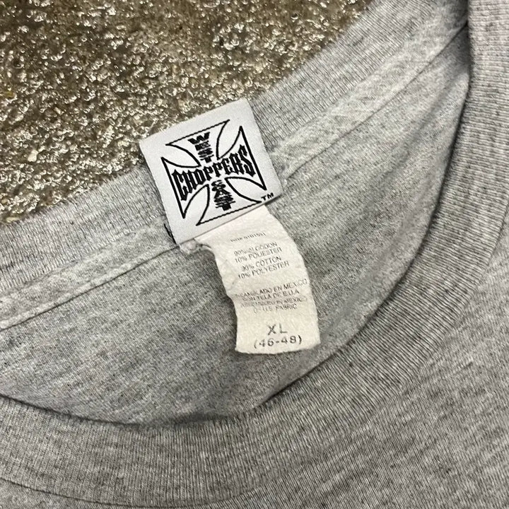[BUNJANG] West Coast Choppers Flame Long Sleeve Shirt / 웨스트코스트차퍼스 플레임 롱슬리브 (105-110)