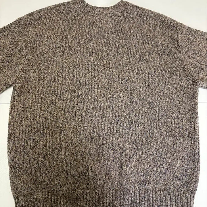 [BUNJANG] Supreme Contrast Logo Sweater - Top Melange - L Size / 슈프림 콘트라스트 스웨터 L