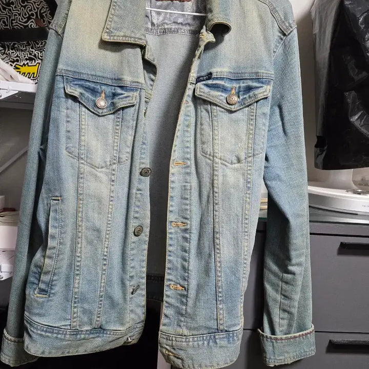 [BUNJANG] Vintage Denim Jacket 1980s Unisex / 빈티지 청자켓 데님 1980 자켓 남여공용