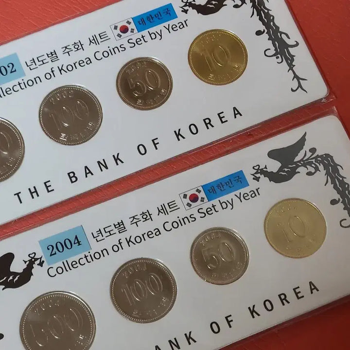 [BUNJANG] Dokdo 4-Gu Mint Coin Set (2002, 2004) / 2002년2004년독도4구민트사제민트