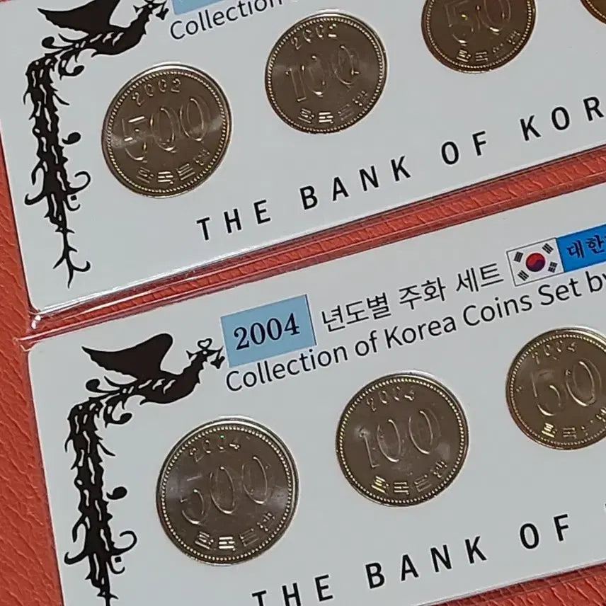 [BUNJANG] Dokdo 4-Gu Mint Coin Set (2002, 2004) / 2002년2004년독도4구민트사제민트