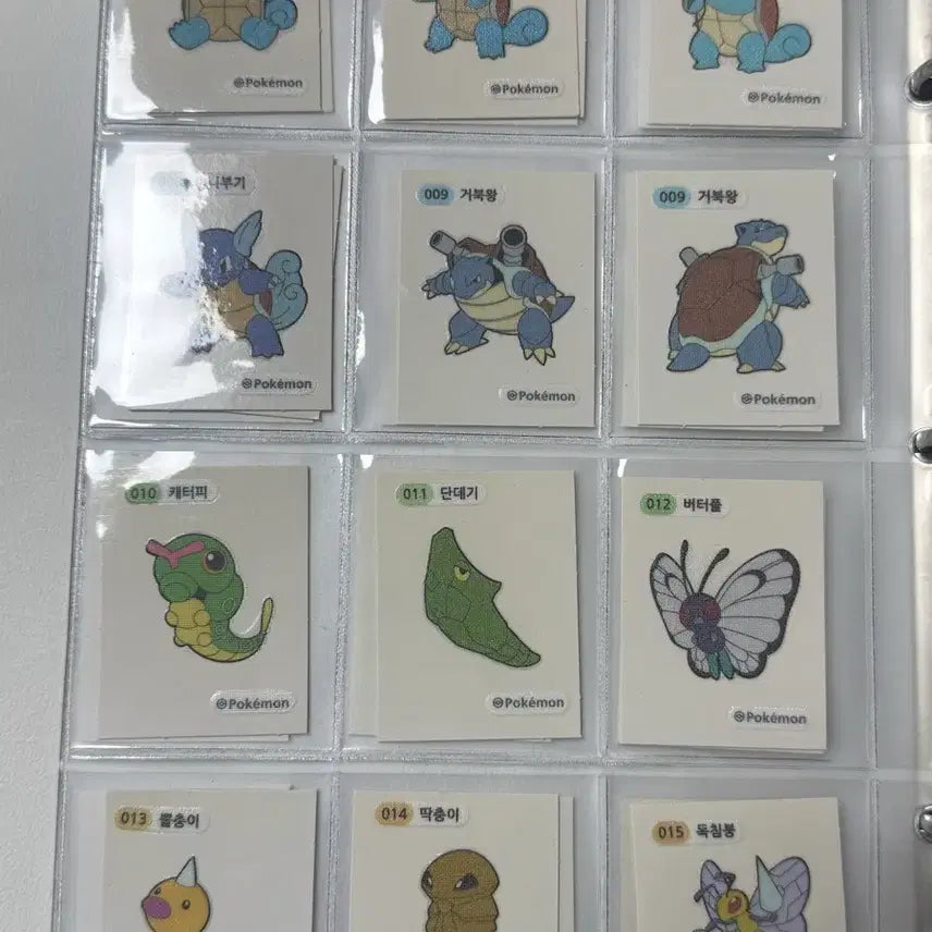 [BUNJANG] Pokemon Lovely Halloween Edition Stickers / 포켓몬 띠부실 1,2,4세대 러블리 할로윈 판매