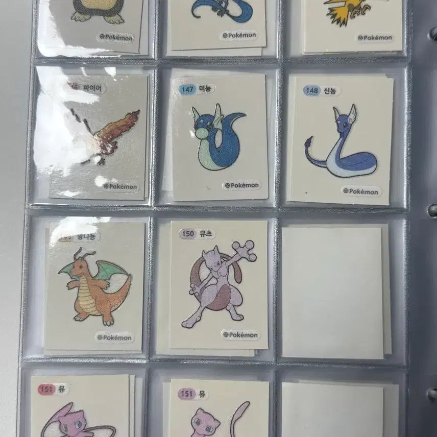[BUNJANG] Pokemon Lovely Halloween Edition Stickers / 포켓몬 띠부실 1,2,4세대 러블리 할로윈 판매