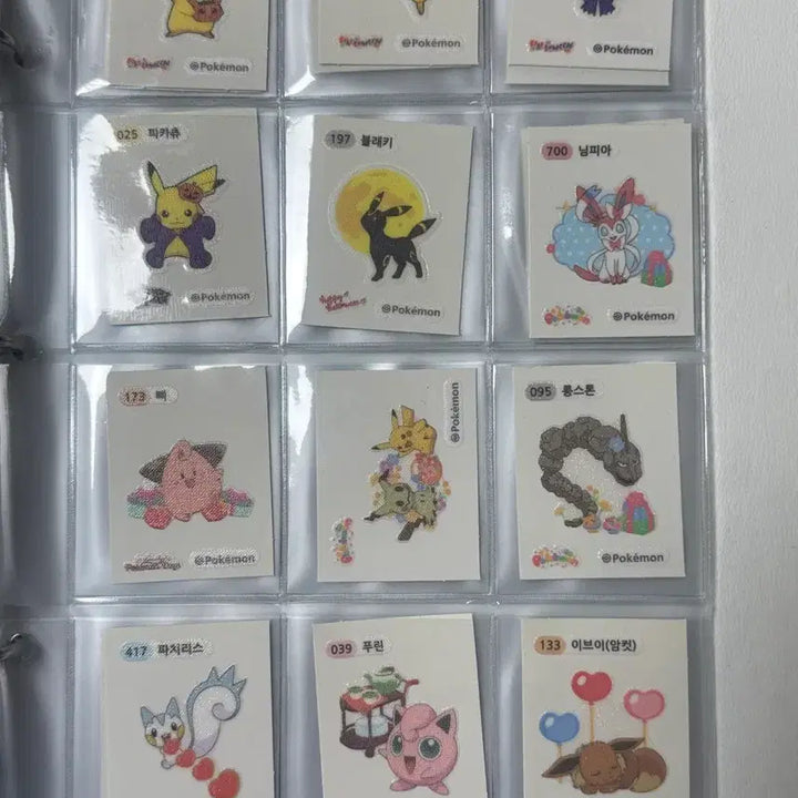 [BUNJANG] Pokemon Lovely Halloween Edition Stickers / 포켓몬 띠부실 1,2,4세대 러블리 할로윈 판매