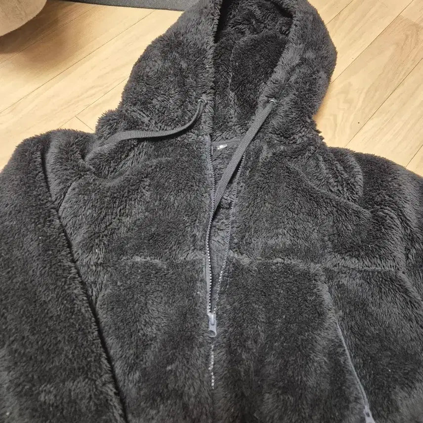 [BUNJANG] Subculture Black Fur Parka / 양지뢰 지뢰계 서브컬쳐 퍼파카 블랙