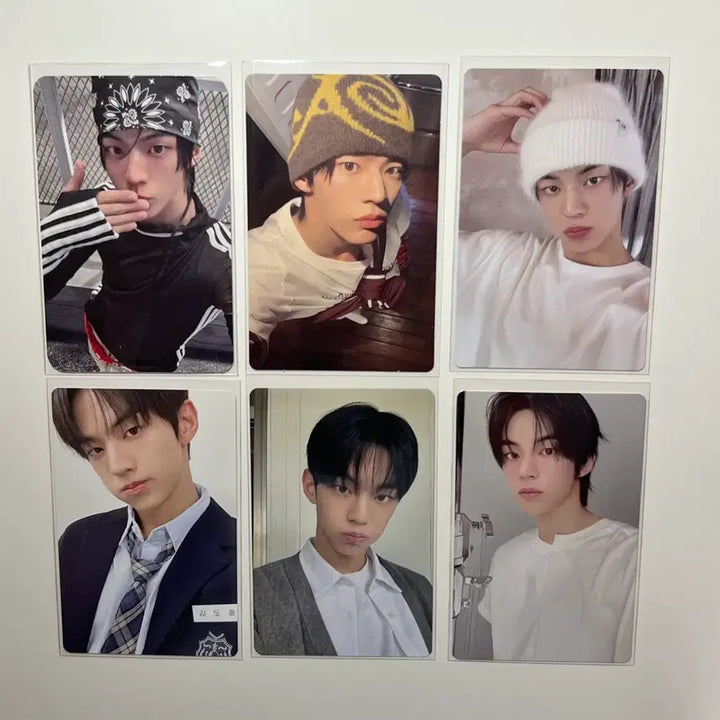 [SOLD OUT] 일괄양도) 투어스 도훈 포카 정리 플레이하드 라스트벨 트라이위드어스