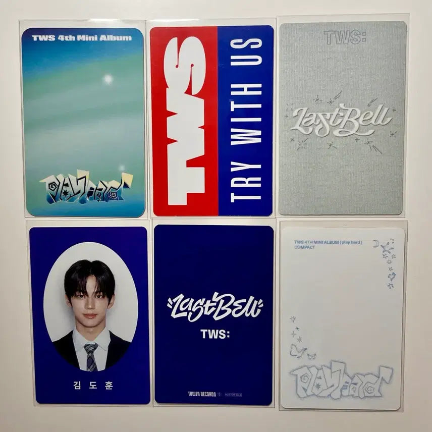 [SOLD OUT] 일괄양도) 투어스 도훈 포카 정리 플레이하드 라스트벨 트라이위드어스