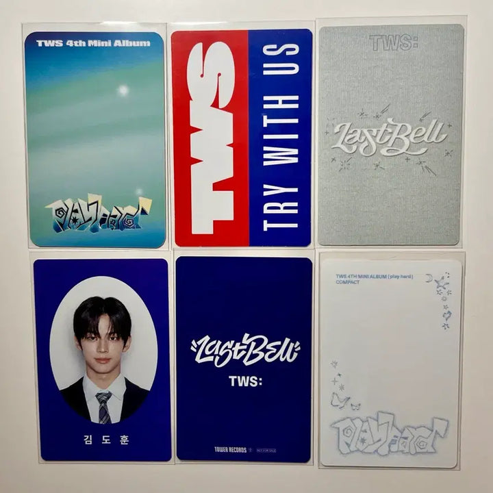 [SOLD OUT] 일괄양도) 투어스 도훈 포카 정리 플레이하드 라스트벨 트라이위드어스