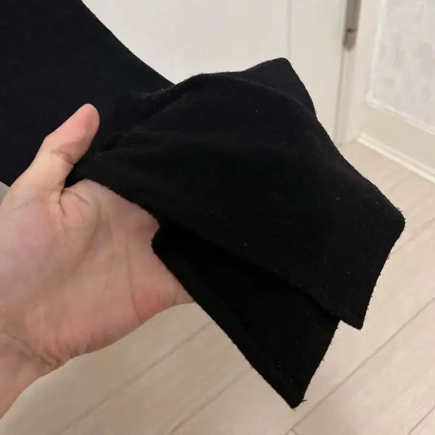 [BUNJANG] Black Long Sleeve Turtleneck Shirt / 목폴라 긴팔 목티 기모ver (블랙)