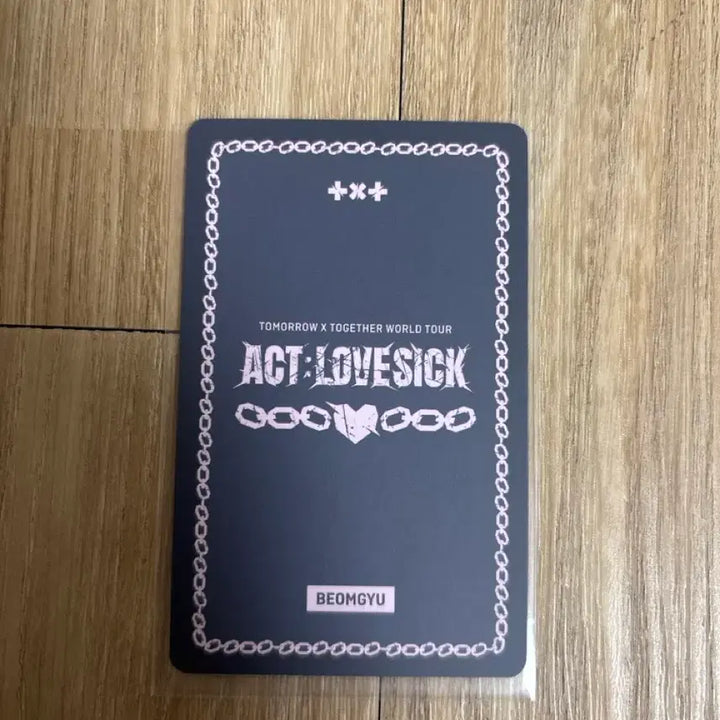 [BUNJANG] TXT Beomgyu Photocard / 투바투 범규 포카